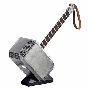 THOR MARTILLO REPLICA ESCALA 1:1 50 CM MJOLNIR THOR HAMMER ELECTRONIC      