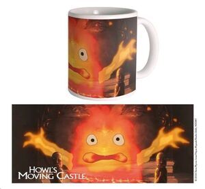 EL CASTILLO AMBULANTE PONYO TAZA CALCIFER