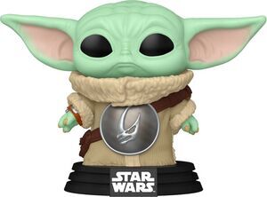 STAR WARS: THE MANDALORIAN AND GROGU FIGURA POP! VINYL CABEZ�N GROGU 9 CM