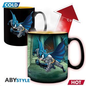 DC COMICS TAZA SENSITIVA AL CALOR 460 ML BATMAN Y JOKER