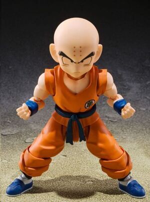 DRAGON BALL FIGURA S.H.FIGUARTS KRILLIN SON GOKU�S OLD FRIEND 11 CM
