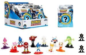 Portada de SONIC SOBRE SORPRESA FIGURA MET�LICA 4 CM