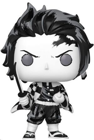 GUARDIANES DE LA NOCHE POP! FIGURA VINILO ANIMACI�N TANJIRO (SUMI-INK) 9 CM