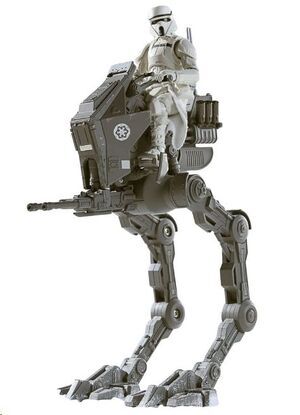 STAR WARS THE MANDALORIAN & GROGU VINTAGE COLLECTION VEH�CULO IMPERIAL REMNANT AT-RT 10 CM