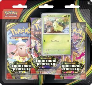 POKEMON JCC MEGAEVOLUCI�N EQUILIBRIO PERFECTO PACK 3 SOBRES