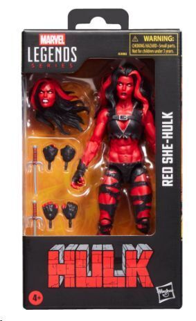 HULK MARVEL LEGENDS SERIES FIGURA RED SHE-HULK 15 CM
