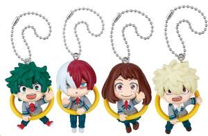 Portada de MY HERO ACADEMIA LLAVEROS DANGLERS KONNICHI-WA 3 CM
