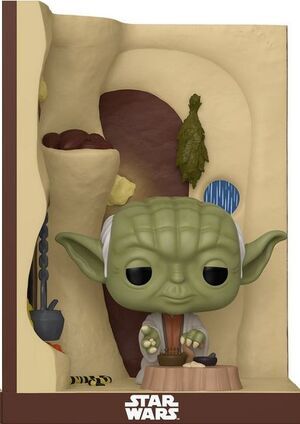 STAR WARS FIGURA POP! NOOKS VINYL YODA IN HIS HUT
