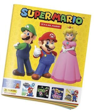 SUPER MARIO IT S-A ME; MARIO! ALBUM + 4 SOBRES