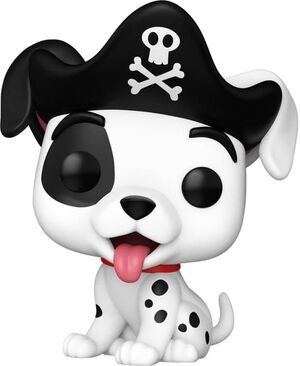 101 D�LMATAS FIGURA POP! DISNEY VINYL PATCH (PIRATE COSTUME) 9 CM