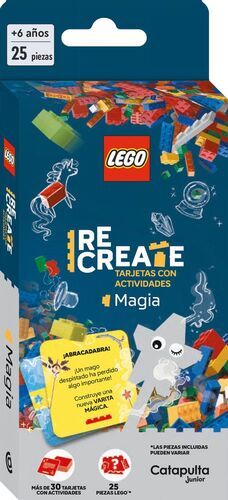 LEGO RECREATE MAGIA CONSTRUCCI�N TARJETAS CON ACTIVIDADES
