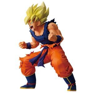 Portada de DRAGON BALL Z FIGURA MASTERLISE ICHIBANSHO SUPER SAIYAN SUPER SAIYAN SON GOKU BATTLE OS THE SUPER SAIYAN 19 CM