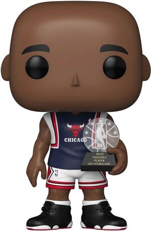 NBA LEGENDS POP! SPORTS VINYL FIGURA BULLS- MICHAEL JORDAN (1998 ASG MVP) 9 CM