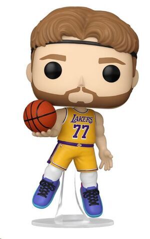 Portada de NBA POP! BASKETBALL VINYL FIGURA LOS ANGELES LAKERS: LUKA DONCIC 2025 ICON EDITION UNIFORM 9 CM