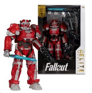 FALLOUT 76 FIGURA GOLD LABEL  NUKA COLA T-60 19 CM