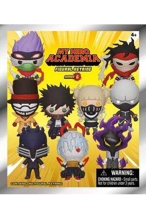 MY HERO ACADEMIA 3D COLGANTES PVC SERIE 6