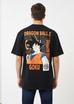 DRAGON BALL Z CAMISETA MEN OVERSIZE T - L