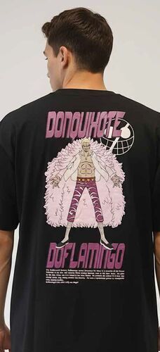 ONE PIECE CAMISETA MEN OVERSIZE DONQUIHOTE DOFLAMINGO T - M