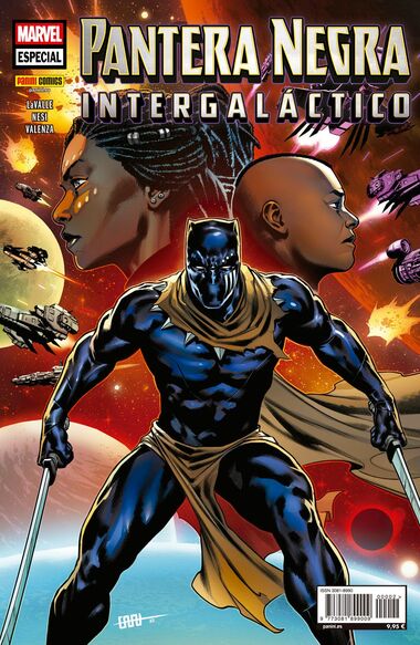 Portada de MARVEL KNIGHTS #02. PANTERA NEGRA: INTERGALACTICO