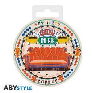 Portada de FRIENDS POSAVASOS DE CERÁMICA CON ESTILO CENTRAL PERK