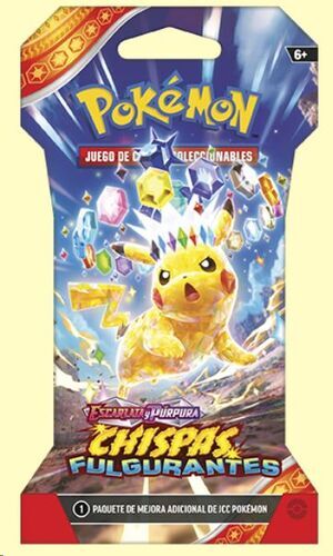 POKEMON JCC CHISPAS FULGURANTES SOBRE