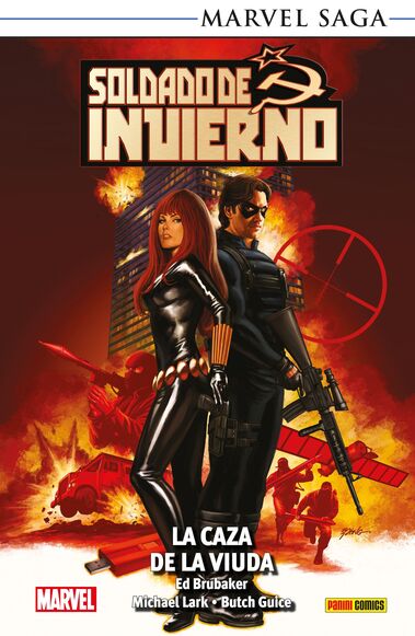 Portada de MARVEL SAGA TPB. SOLDADO DE INVIERNO 02- LA CAZA DE LA VIUDA