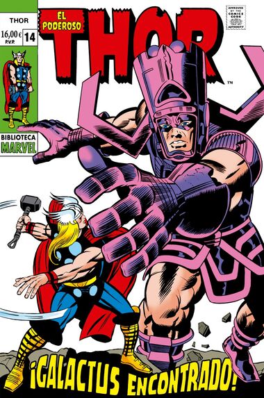 Portada de BIBLIOTECA MARVEL 130. EL PODEROSO THOR 14.
