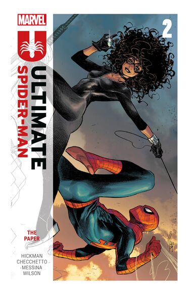 Portada de MARVEL PREMIERE. ULTIMATE SPIDER-MAN 2. THE PAPER
