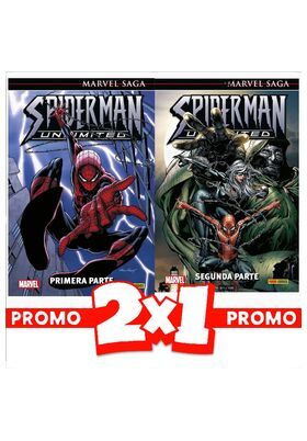 MARVEL SAGA SPIDERMAN UNLIMITED 2X1 (N�1 Y N�2)