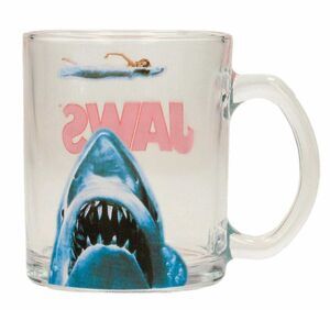 TIBUR�N TAZA TRANSPARENTE JAWS                                             