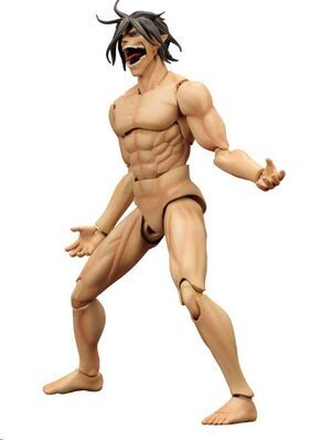 Portada de ATAQUE A LOS TITANES MAQUETA PLASTICO EREN YEAGER 16 CM