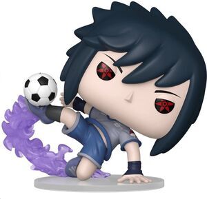 Portada de NARUTO FIGURA POP! SOCCER VINYL SASUCHE UCHIMA 9CM