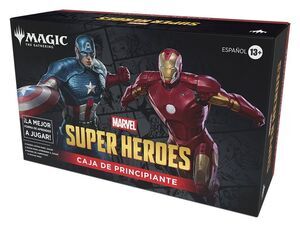 Portada de MAGIC - MARVEL SUPER HEROES CAJA DE PRINCIPIANTE