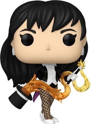 Portada de LIGA DE LA JUSTICIA OSCURA FIGURA POP! COMIC VINYL ZATANNA 9 CM