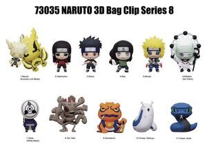 NARUTO 3D COLGANTES SERIE 8