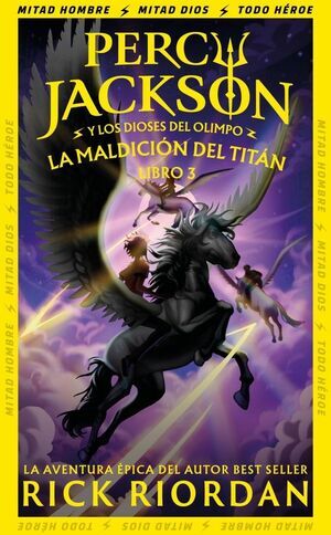 Portada de PERCY JACKSON 3. LA MALDICIÓN DEL TITÁN