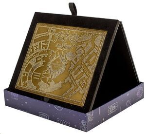HARRY POTTER R�PLICA MARAUDER'S MAP METAL MAP 15 CM