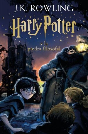 Portada de HARRY POTTER V1. HARRY POTTER Y LA PIEDRA FILOSOFAL (ED. CON PORTADA ILUSTRADA)