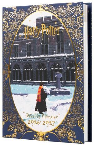 HARRY POTTER AGENDA ESCOLAR 2026/2027 SEMANA VISTA A5 CON LOMO 17 MESES