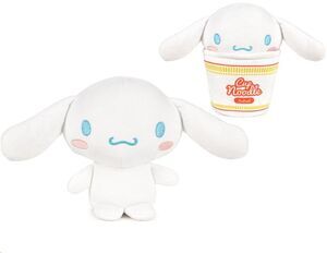 HELLY KITTY & FRIENDS PELUCHE CINNAMOROLL CUP NOODLES 16 CM