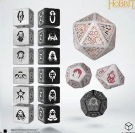 Portada de EL HOBBIT SET DE DADOS RADIANT DAWN