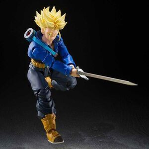 Portada de DRAGON BALL Z FIGURA S.H. FIGUARTS SUPER SAYAN TRUNKS THE BOY FROM THE FUTURE 14 CM