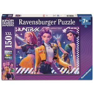Portada de K-POP DEMON HUNTERS PUZZLE GIRA MONDIAL XXL 150 PC