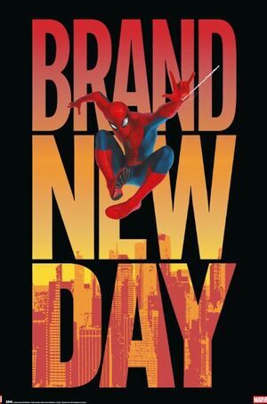 POSTER MARVEL SPIDERMAN BRAND NEW DAY