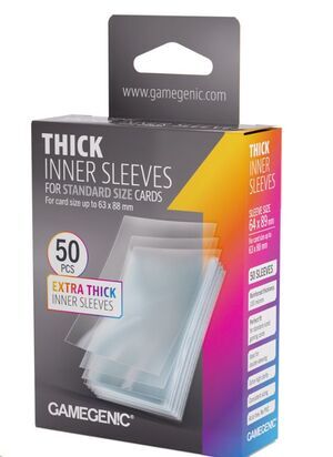 GAMEGENIC THICK INNER SLEEVES