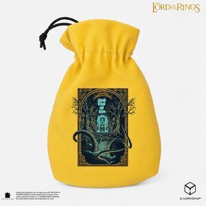 EL SE�OR DE LOS ANILLOS SET DADOS BOLSA DE DADOS PUERTAS DE DURIN