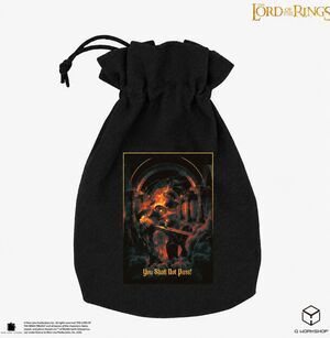 Portada de EL SE�OR DE LOS ANILLOS SET DADOS BOLSA DE DADOS EL PUENTE DE KHAZAD-DUM