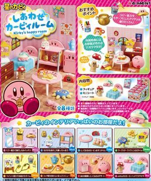Portada de KIRBY MINIFIGURAS KIRBY'S HAPPY ROOM