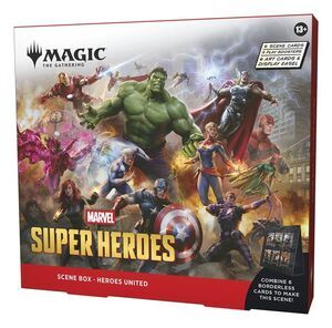 Portada de MAGIC - MARVEL SUPER HEROES CAJA DE ESCENA HEROES UNITED (INGL�S)