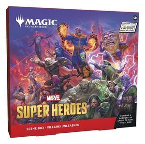 Portada de MAGIC - MARVEL SUPER HEROES CAJA DE ESCENA VILLAINS UNLEASHED (INGL�S)